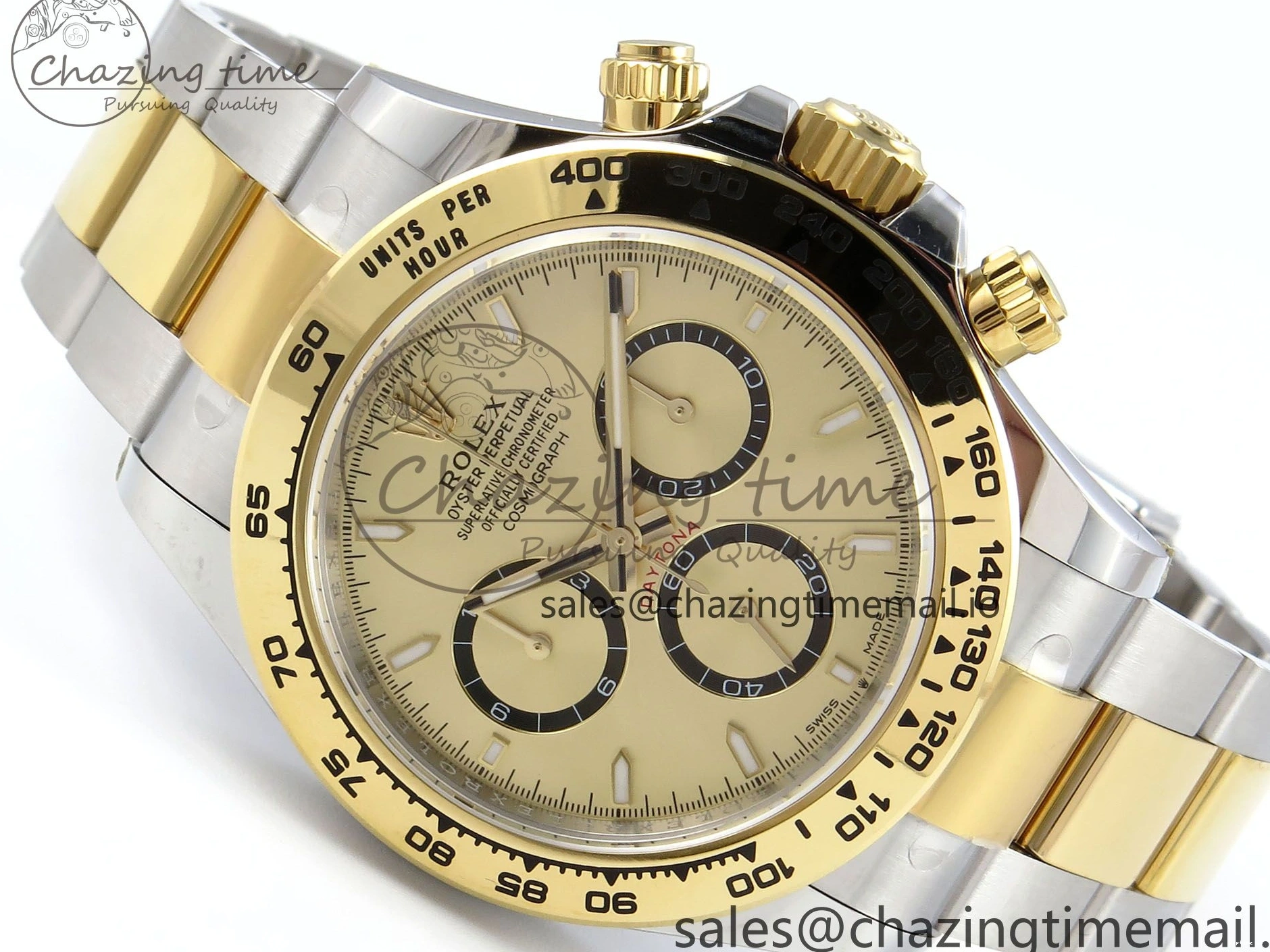 0103 Daytona 126503 APSF 1:1 Best Edition YG Dial on SS YG Braclet SH Timeless 734